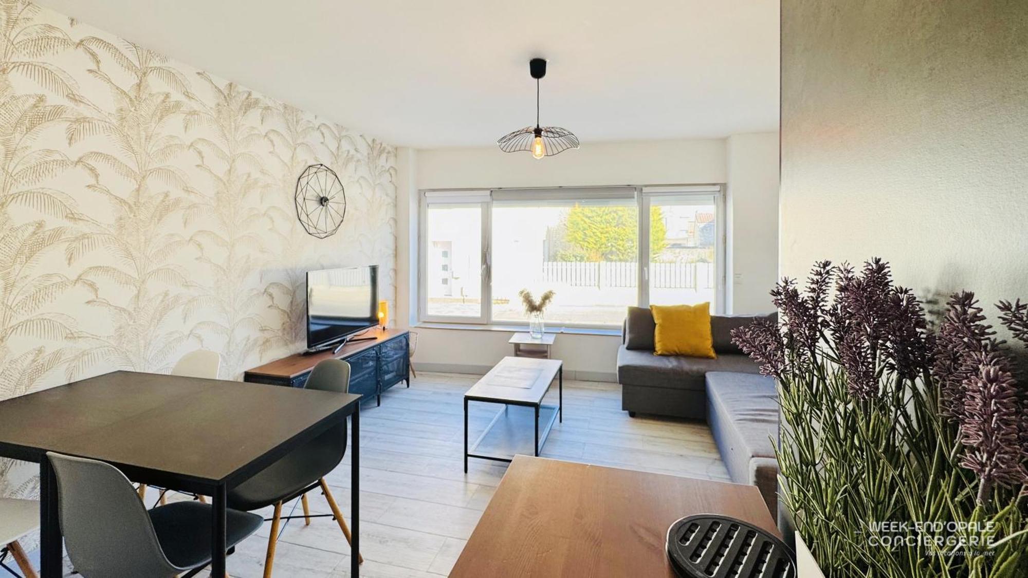 Appartement Sunrise Au Pied De La Plage Merlimont-Plage Exteriér fotografie